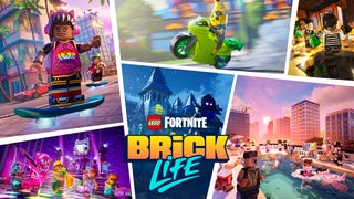 Lego Fortnite Brick Life key art.