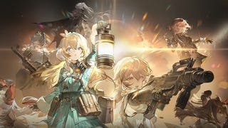 Promotional image showing characters from PC and mobile game Girls Frontline 2.