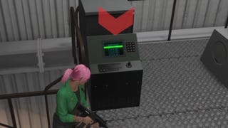 gta online the fine art file hangar security control panel