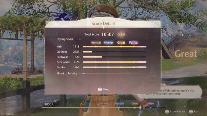 The results of a Styling Challenge with Salai in Infinity Nikki.