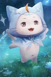 Momo's Light Veil outfit in Infinity Nikki.