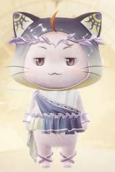 Momo's Nightfall outfit in Infinity Nikki.